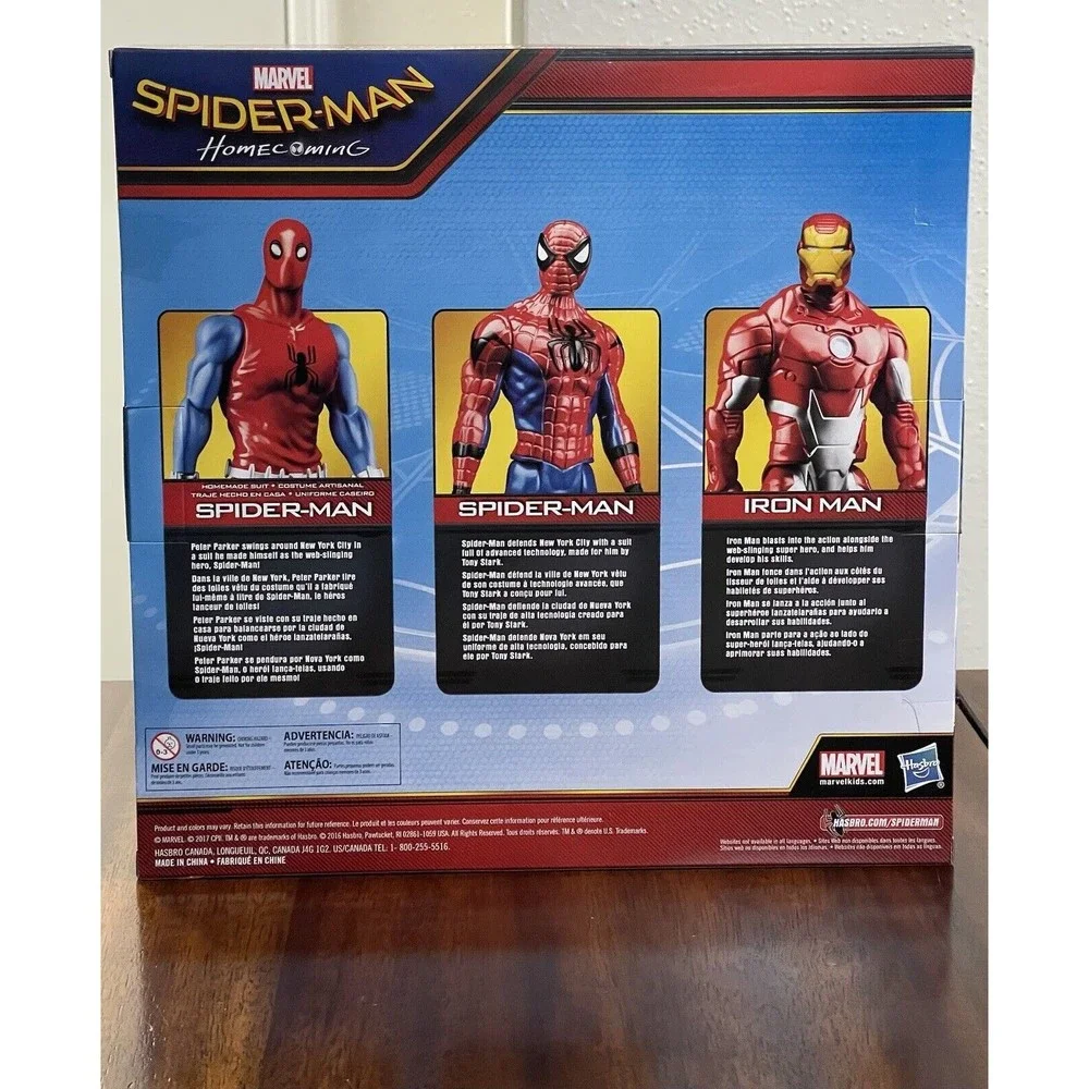 Marvel Spider-Man HOMECOMING! 12" Figures! FACTORY SEALED! - Picture 4 of 4